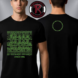 Fujii Kaze Prema World Tour 2026 Working Hard Merchandise Unisex T Shirt Two Sided