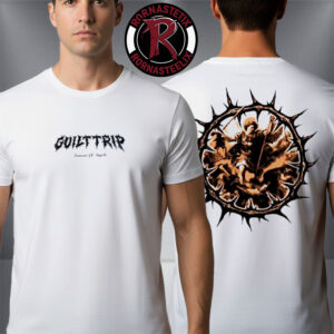 Guilt Trip Armour Of Angels New Merch 2026 Embroidered AOA Unisex T Shirt Two Sided