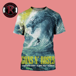 Guns N Roses 2026 Brazil Salvador Show At Fonte Nova Arena On April 15 2026 All Over Print Shirt