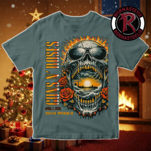 Guns N Roses 2026 Event Poster At Jockey Club On April 1 2026 Porto Alegre Brazil Unisex T Shirt