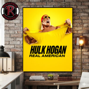 Hulk Hogan Real American Netflix Documentary WWE On April 22 2026 Poster Canvas Decor