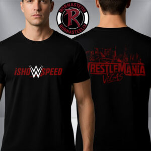 IShowSpeed x WrestleMania 42 Vegas Unisex T Shirt Two Sided