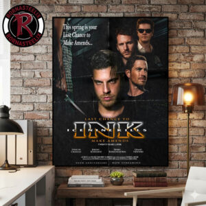 Ice Nine Kills Last Chance to Make Amends 20 Years Later 20th Anniversary Poster Canvas Decor