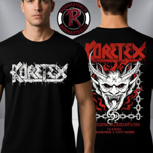 Kreator x Coretex Berlin 2026 Merch Tee At Oranienstr Kreuzberg Krushers On April 18 2026 Germany Unisex T Shirt Two Sided