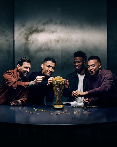 LEGO x FIFA World Cup 2026 Trophy Leo Messi Cristiano Ronaldo Vinicius Junior And Kylian Mbappé Everyone Wants A Piece