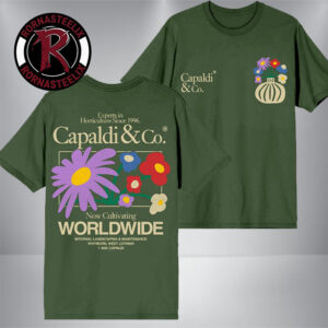 Lewis Capaldi Capaldi And Co Flower Pot Worldwide Internal Landscaping And Maintenance Unisex T Shirt