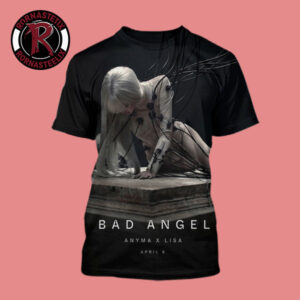 Lisa BLACKPINK x Anyma New Single Bad Angel Released On April 8 2026 All Over Print Shirt