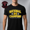 Michigan Wolverines 2026 NCAA Men’s Basketball National Champions Unisex T Shirt