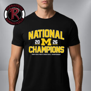 Michigan Wolverines Champions 2026 NCAA Men’s Basketball National Championship Unisex T Shirt