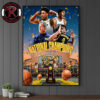 Michigan Wolverines NCAA Men’s Basketball 2026 Champions National Tournament Poster Canvas Decor