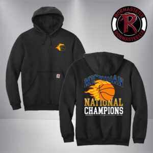 Michigan Wolverines NCAA Men’s Basketball National Champions 2026 April 6 MI Flames Unisex Hoodie Unisex T Shirt