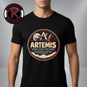 NASA Artemis II Back To The Moon 2026 Humanity Returns To The Moon Crewed Lunar Mission Unisex T Shirt