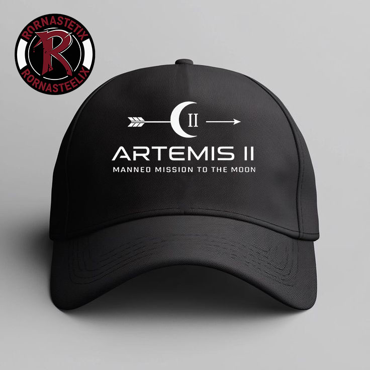NASA Artemis II Manned Mission To The Moon Hat Cap NASA Artemis II Manned Mission To The Moon Hat Cap