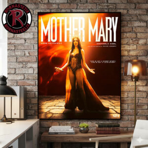 New Look At Anne Hathaway In David Lowery’s Mother Mary In Theaters On April 17 2026 Poster Canvas Decor