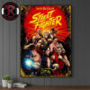 Street Fighter Movie 2026 Ready Set Fight In Theaters October 16 2026 Poster Canvas Decor