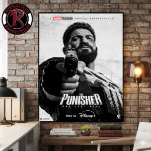 Punisher One Last Kill Marvel Television On May 12 2026 Poster Canvas Decor