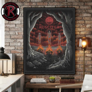 Puscifer The Normal Isn’t Tour 2026 Event Poster Madison WI On April 28 2026 At The Sylvee Poster Canvas Decor