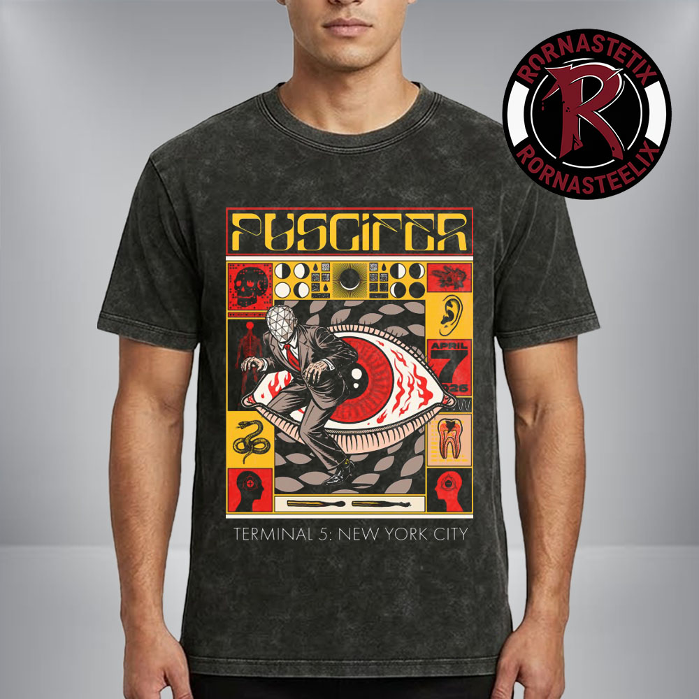 Puscifer The Normal Isn’t Tour 2026 Terminal 5 In New York City On April 7 2026 Washed T Shirt Puscifer The Normal Isn’t Tour 2026 Terminal 5 In New York City On April 7 2026 Washed T Shirt