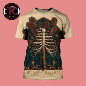 Queen Of The Stone Age Alive In The Catacombs Tour 2026 Tonight In The Desert All Over Print Shirt