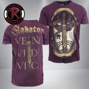 Sabaton Crossing The Rubicon Julius Caesar 2026 Merch Unisex T Shirt