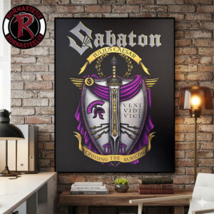 Sabaton Crossing The Rubicon Metal Magnetic 2026 Poster Canvas Decor