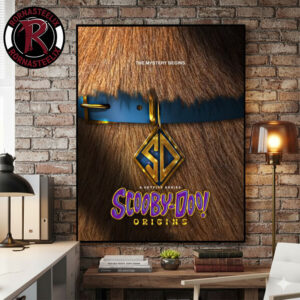 Scooby Doo Origins The Mystery Begins 2026 Netflix Series Coming Soon Poster Canvas Decor