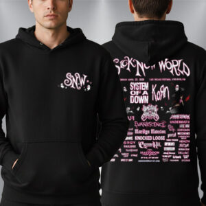 Sick New World 2026 Las Vegas Festival Exclusive Merch On April 25 2026 Full Lineup Unisex Hoodie