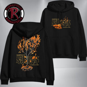 Sleeping Sirens An Ending In Itself 2026 Merch Fiery Tree Unisex Hoodie