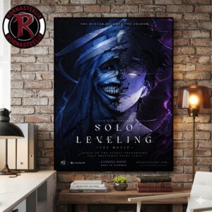 Solo Leveling The Movie The Hunter Becomes The Shadow Coming Soon Poster Canvas Decor