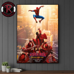 Spider Man Brand New Day New Poster Exclusive In Theaters On July 31 2026 Poster Canvas Decor