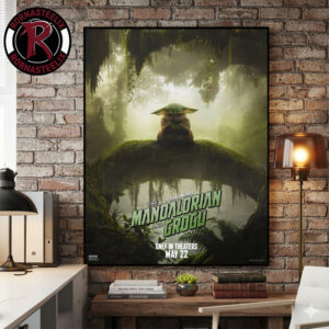 Star Wars The Mandalorian And Grogu Only In Theaters May 22 2026 Poster Canvas Decor