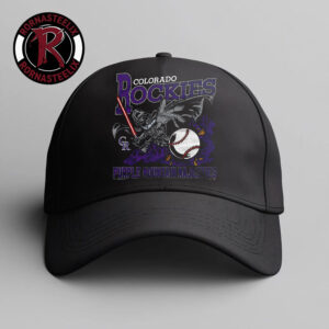 Star Wars x Colorado Rockies Dark Side Homage Star Wars Day 2026 Purple Mountain Majesies Hat Cap