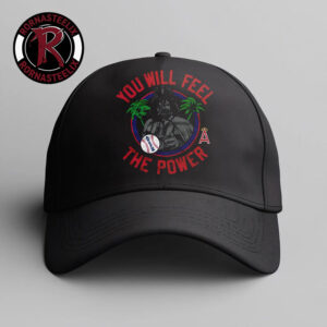 Star Wars x Los Angeles Angels Dark Side Homage Star Wars Day 2026 You Will Feel The Power Hat Cap