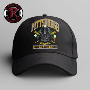 Star Wars x Pittsburgh Pirates Dark Side Homage Star Wars Day 2026 Raise The Jolly Roger Hat Cap