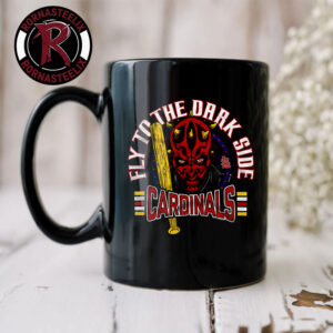 Star Wars x St. Louis Cardinals Dark Side Homage Star Wars Day 2026 Fly To The Dark Side Mug Cup