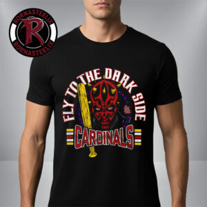 Star Wars x St Louis Cardinals Dark Side Homage Star Wars Day 2026 Fly To The Dark Side Unisex T Shirt