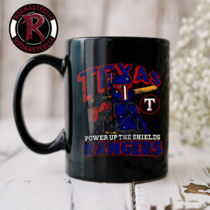 Star Wars x Texas Rangers Dark Side Homage Star Wars Day 2026 Power Up The Shields Mug Cup
