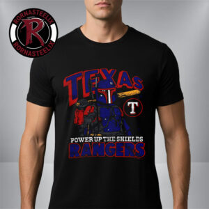Star Wars x Texas Rangers Dark Side Homage Star Wars Day 2026 Power Up The Shields Unisex T Shirt