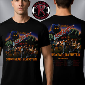 Story Of The Year And Silverstein Camp Screamo Tour 2026 Schedule Summer Tour Dates Unisex T Shirt Two Sided