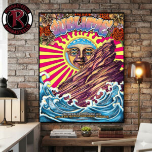 Sublime Performing Thier Greatest Hits At Red Rocks Amphitheater On April 18 2026 Morrison CO Poster Canvas Decor