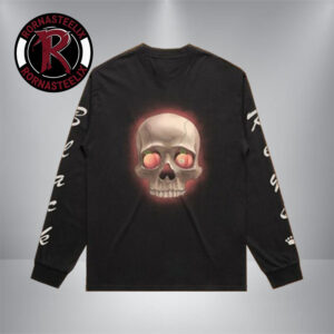 The Black Keys Peaches N Kream World Tour 2026 Skull Peach Eyeball Long Sleeve