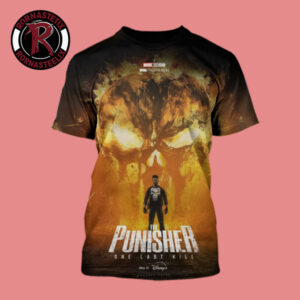 The Punisher One Last Kill Marvel Television Coming On May 12 2026 All Over Print Shirt