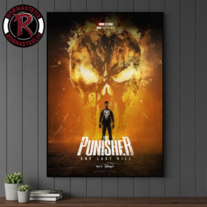 The Punisher One Last Kill Marvel Television Coming On May 12 2026 Poster Canvas Decor