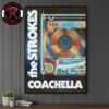 The Strokes Night 1 Coachella Poster Indio California On April 11 2026 Poster Canvas Decor