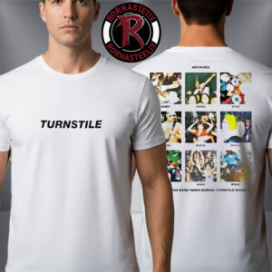 Turnstile Coachella 2026 Indio California Merch All Photos At Shows Unisex T Shirt Two Sided