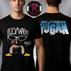 WWE Hulk Hogan Hollywood Rules Unisex T Shirt Two Sided