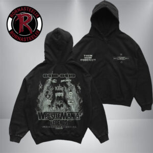 WWE × XO For WrestleMania 42 Legend Las Vegas Nevada 2026 Unisex Hoodie