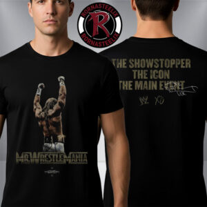 WWE × XO For WrestleMania 42 Shawn Michaels Unisex T Shirt Two Sided