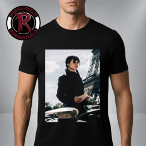 Wednesday Season 3 Jenna Ortega As Wednesday First Look At Paris France Unisex T Shirt