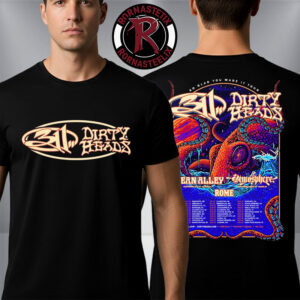 311 Band x Dirty Heads Summer Co-Headlining The So Glad You Made It Tour 2026 Schedule Tour Dates Unisex T-Shirt Two Sided